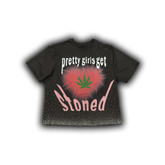 GET STONED Rhinestone T-Shirt