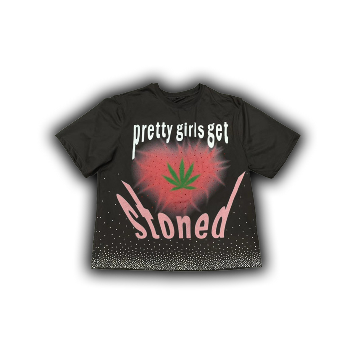 GET STONED Rhinestone T-Shirt